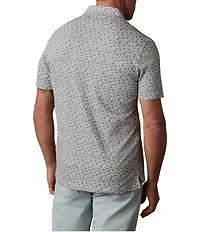 Faherty Movement Pique Beach Short Sleeve Polo Shirt