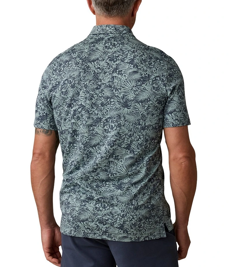 Faherty Movement Pique Short Sleeve Polo Shirt
