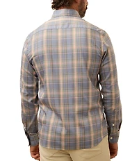 Faherty Movement Plaid Long Sleeve Woven Shirt