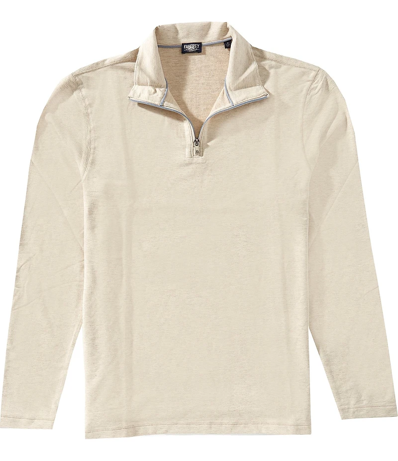 Faherty Movement Quarter-Zip Pullover