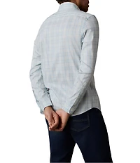 Faherty Movement Shell Plaid Long Sleeve Woven Shirt
