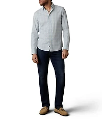 Faherty Movement Shell Plaid Long Sleeve Woven Shirt