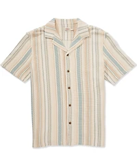 Faherty Oasis Short Sleeve Woven Camp Shirt