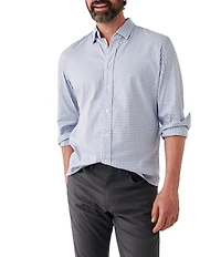 Faherty Performance Stretch Movement Gingham Woven Shirt
