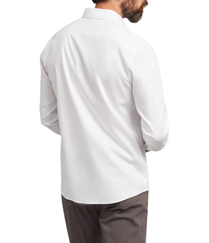 Faherty Performance Stretch Solid Movement Woven Shirt