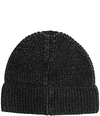 Faherty Plaited Texture Waffle Knit Beanie