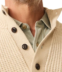 Faherty Quarter-Button Sweater