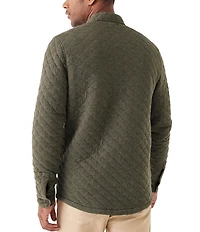 Faherty Quilted Fleece CPO Shirt Jacket