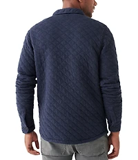 Faherty Quilted Fleece CPO Shirt Jacket