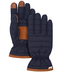 Faherty Quilted Ripstop Puffer Gloves