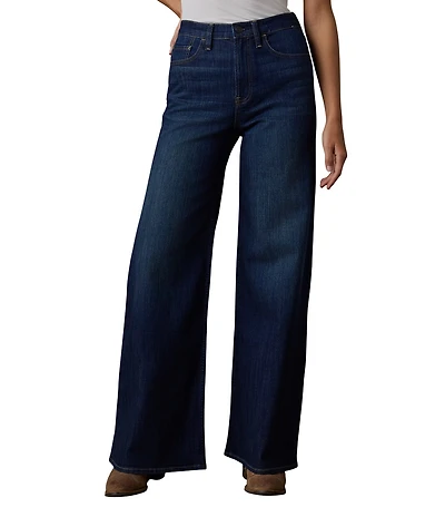 Faherty Saturday Stretch Denim Wide Leg Jeans