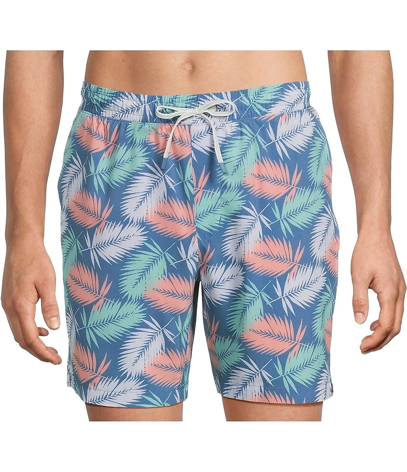 Faherty Shorelite 7#double; Inseam Swim Trunks