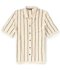 Faherty Short Sleeve Sweater Shirt