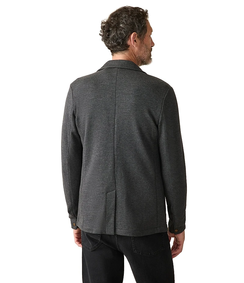 Faherty Slim Fit Unstructured Inlet Knit Stretch Blazer