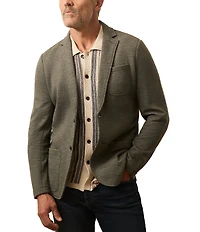 Faherty Slim Fit Unstructured Inlet Knit Stretch Blazer