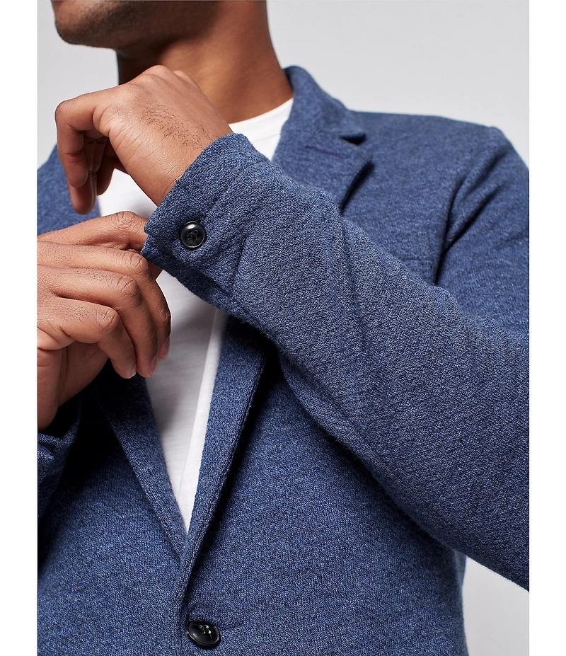 Faherty Slim Fit Unstructured Inlet Knit Stretch Blazer