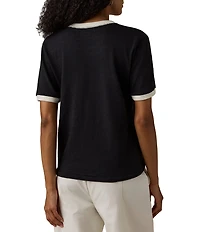 Faherty Slub Camp Tee