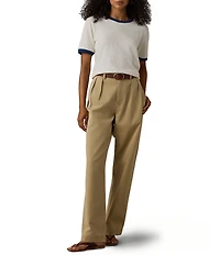 Faherty Slub Camp Tee