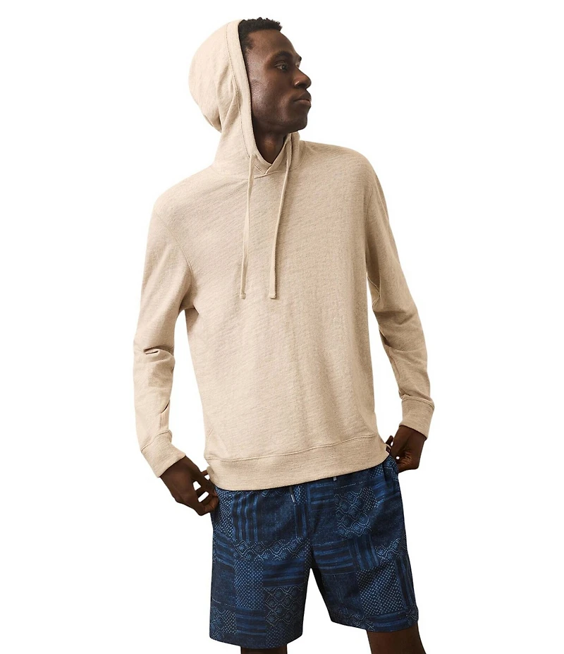 Faherty Slub Cotton Hoodie