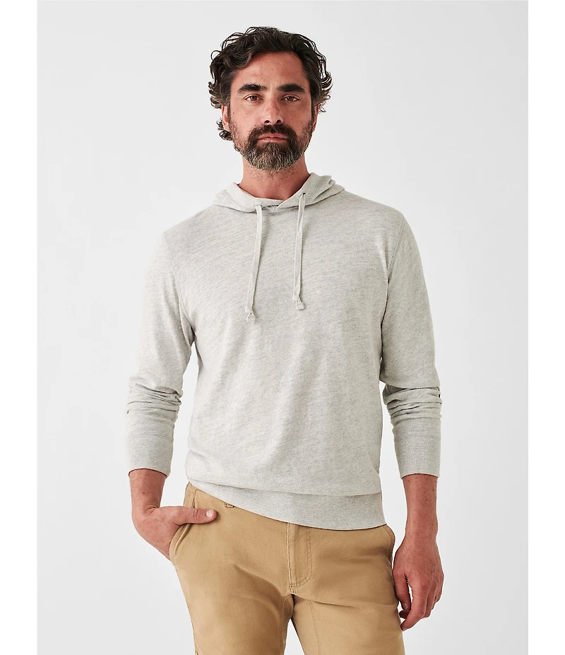 Faherty Slub Cotton Hoodie