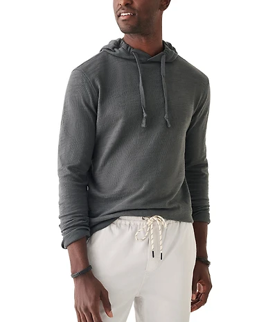Faherty Slub Cotton Hoodie
