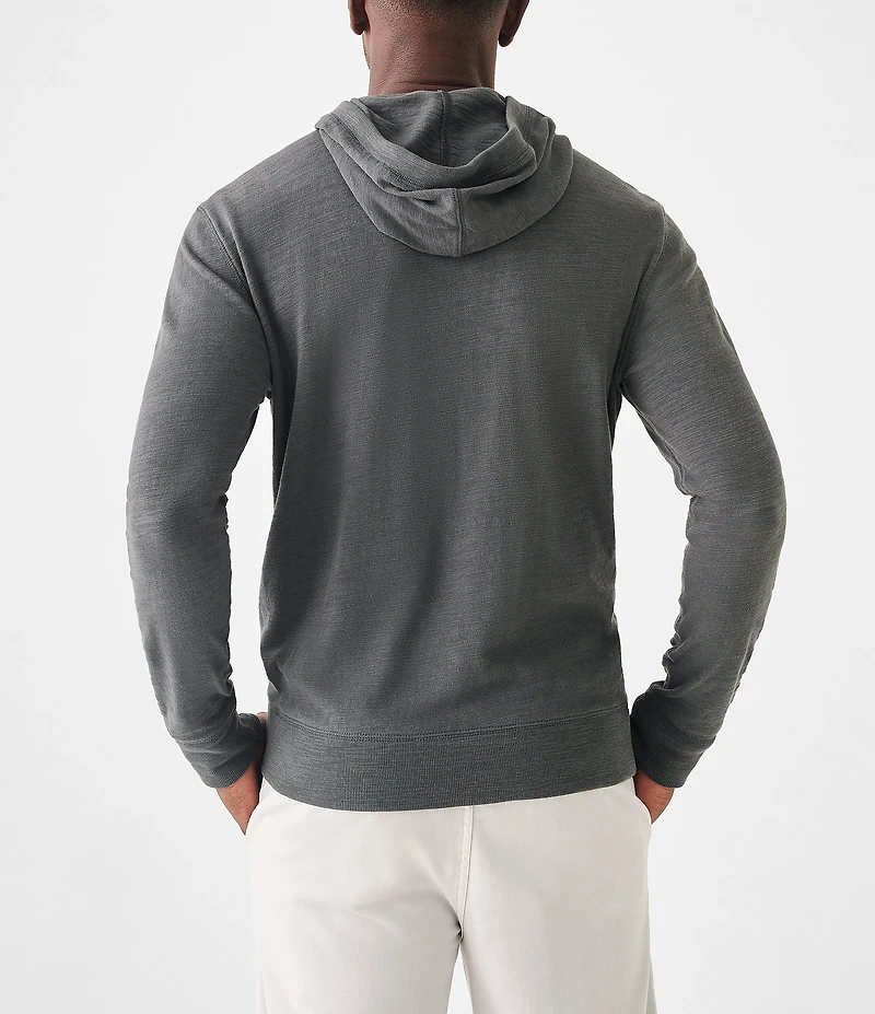Faherty Slub Cotton Hoodie