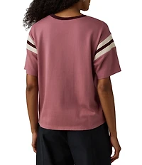Faherty Sport Jersey Knit Crew Neck Short Sleeve Tee