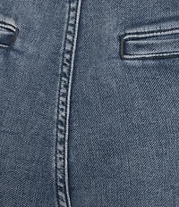 Faherty Stretch Terry Front Patch Pocket High Rise Shorts