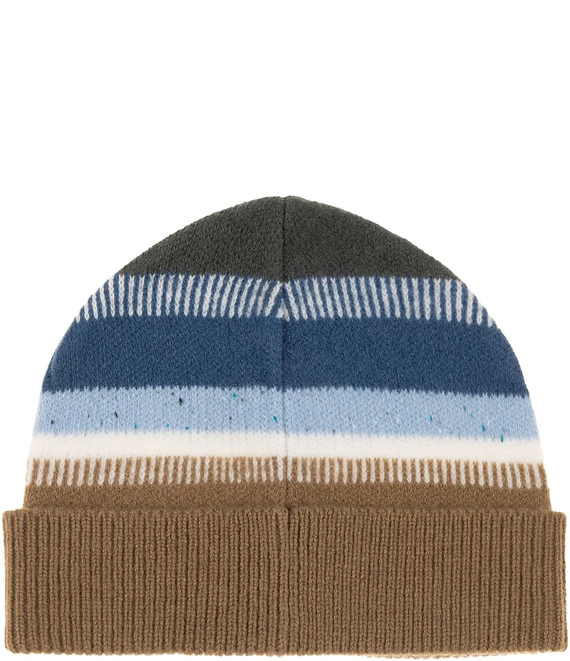 Faherty Striped Wool Beanie