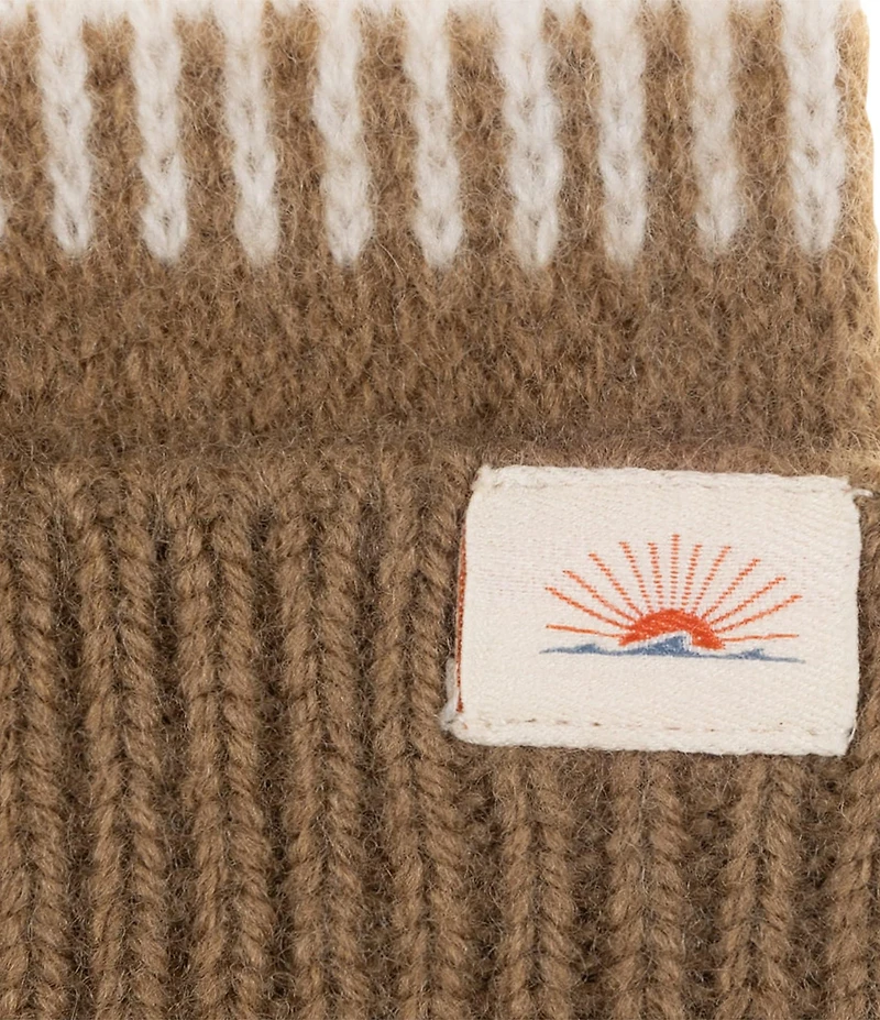 Faherty Striped Wool Beanie
