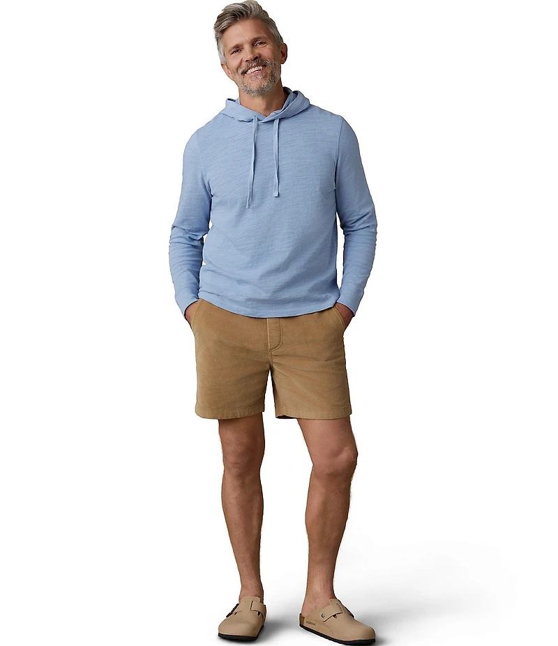 Faherty Organic Cotton Sunwash Slub Hoodie