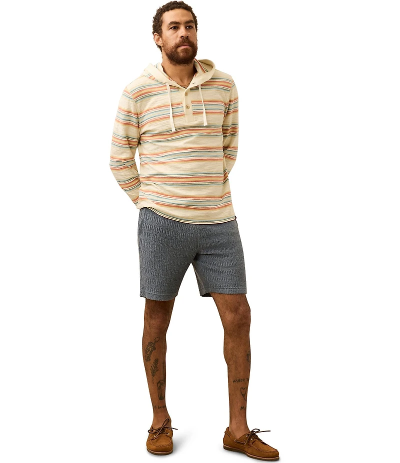 Faherty Sunwash Slub Ombre Hoodie