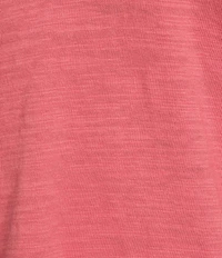Faherty Sunwashed Crew Neck Long Sleeve Stripe Top