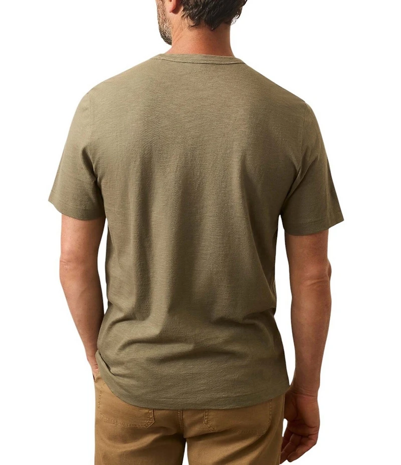 Faherty Sunwashed Organic Cotton Tree Graphic Short Sleeve T-Shirt