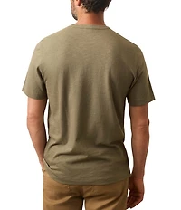 Faherty Sunwashed Organic Cotton Tree Graphic Short Sleeve T-Shirt