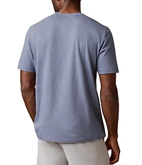 Faherty Sunwashed Organic Cotton Pocket Short Sleeve T-Shirt