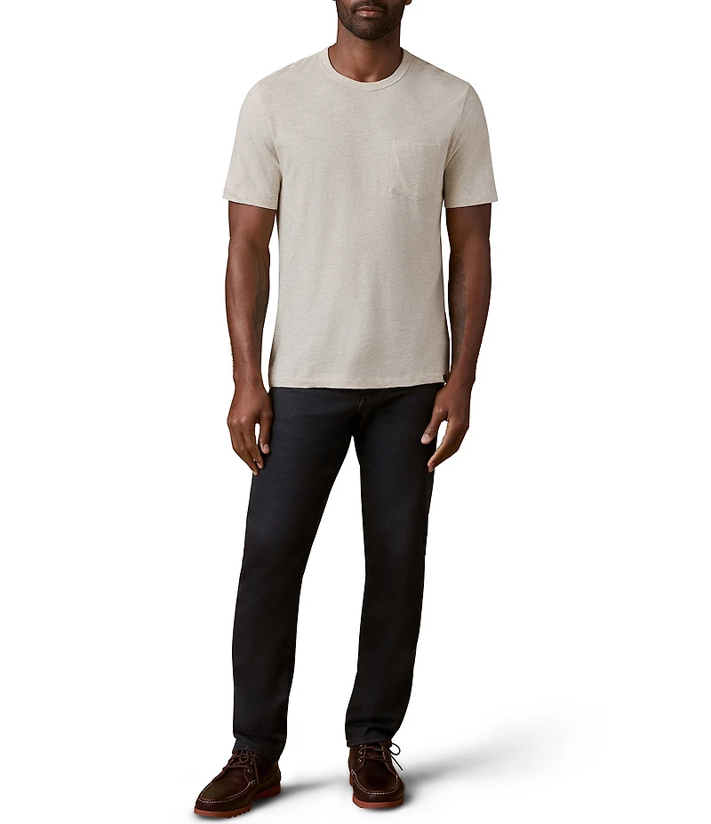 Faherty Sunwashed Organic Cotton Pocket Short Sleeve T-Shirt