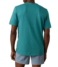 Faherty Sunwashed Organic Cotton Pocket Short Sleeve T-Shirt