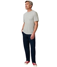 Faherty Sunwashed Organic Cotton Pocket Short Sleeve T-Shirt