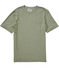Faherty Sunwashed Organic Cotton Pocket Short Sleeve T-Shirt