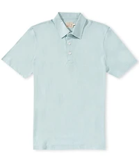 Faherty Sunwashed Short Sleeve Polo Shirt