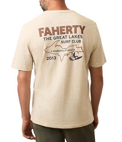Faherty Sunwashed Short Sleeve T-Shirt