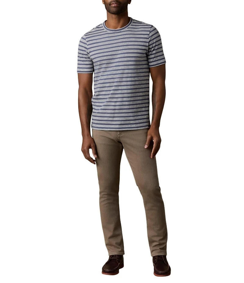 Faherty Sunwashed Stripe Short Sleeve T-Shirt