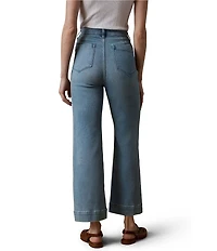 Faherty Terry Stretch Denim Flare Leg Jeans