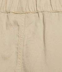 Faherty Topanga Organic Cotton Blend High Rise Flat Front Shorts