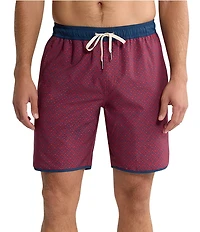 Fair Harbor Allover Printed 6#double; Anchor Swim Trunks