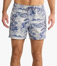 Fair Harbor Bayberry Bungalow 5#double; Inseam Swim Trunks