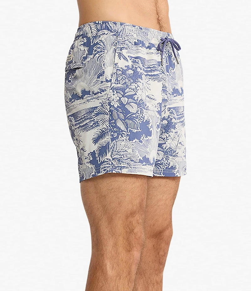 Fair Harbor Bayberry Bungalow 5#double; Inseam Swim Trunks