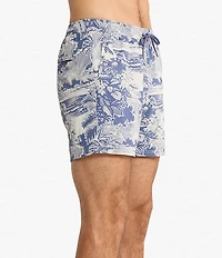 Fair Harbor Bayberry Bungalow 5#double; Inseam Swim Trunks