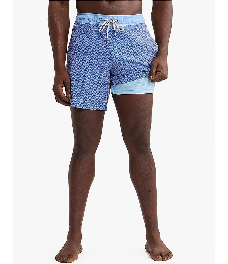 Fair Harbor Blue Waves Bayberry Trunks